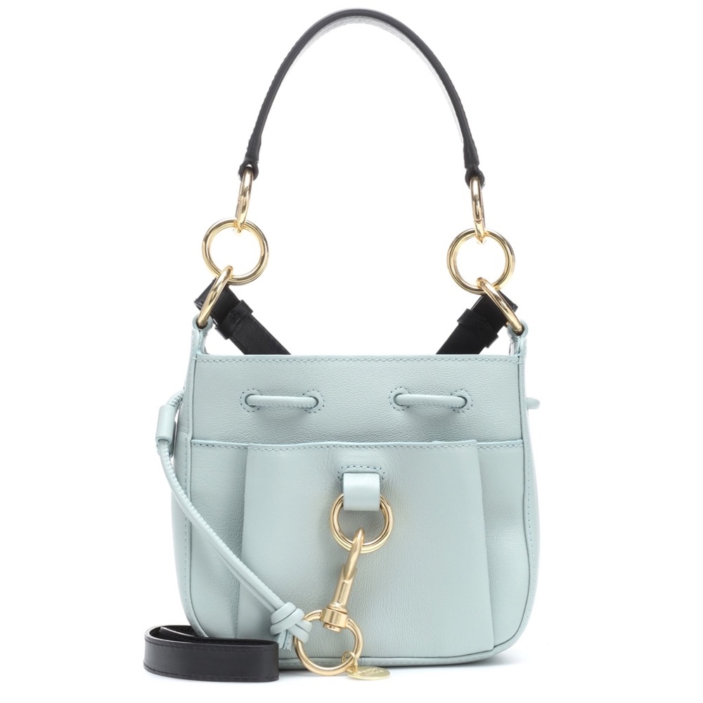 See By Chloe Blue Tony Shoulder Bag EUC - Picture 3 of 16